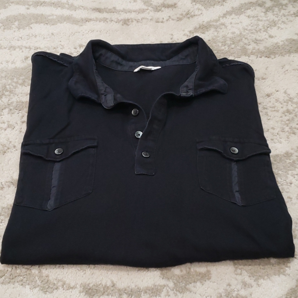 3/$20 Calvin Klein Black Short Sleeves Top